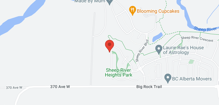 map of 49 Sheep River Heights
